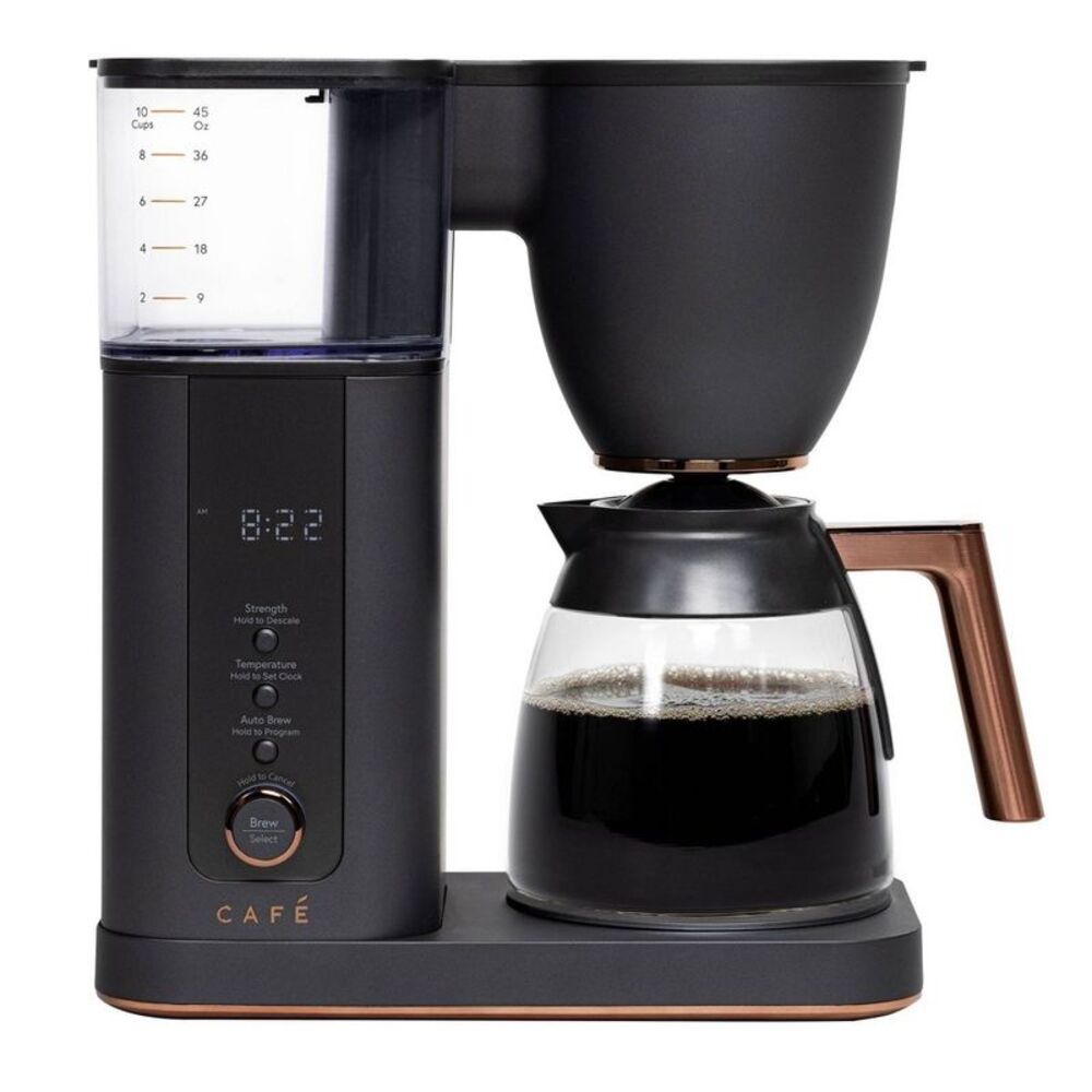 GE Appliances -  45 oz SCA-Certified Coffee Maker Mat Black